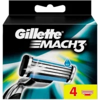 Gillette Mach 3 Navulscheermesjes - 4 mesjes