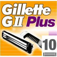 Gillette G2 Plus Scheermesjes - 10x10 mesjes
