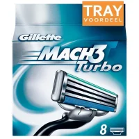 Gillette Mach3 Turbo Scheermesjes - 80 mesjes