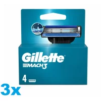 Gillette Mach 3 Scheermesjes - 12 mesjes