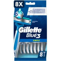 Gillette Blue3 Wegwerpscheermesjes - 8x8 mesjes