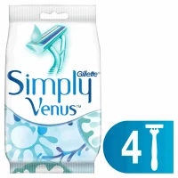 Gillette Simply Venus 2 Wegwerpscheermesjes - 4 stuks