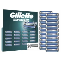 Gillette Mach3 Scheermesjes - 20 mesjes