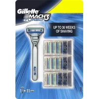Gillette Mach3 Turbo Scheersysteem met Navulmesjes