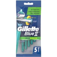 Gillette Blue II Plus Slalom Wegwerpscheermesjes - 5 mesjes