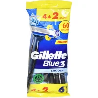 Gillette Blue3 Smooth - 6 stuks