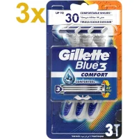 Gillette Blue3 Wegwerpscheermesjes - 9 stuks