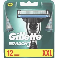 Gillette Mach3 Navulmesjes - 12 mesjes