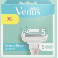 Gillette Venus Deluxe Smooth Sensitive Navulmesjes - 8 mesjes