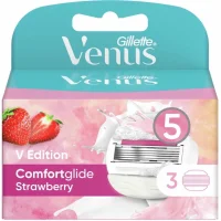 Gillette Venus Comfortglide Strawberry Navulscheermesjes - 3 mesjes