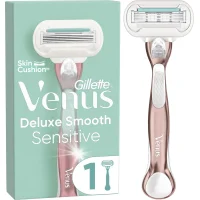 Gillette Venus Deluxe Smooth Sensitive Scheermes - RoseGold