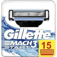 Gillette Mach3 Start Navulmesjes - 15 mesjes