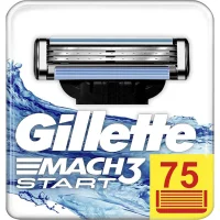 Gillette Mach3 Start Navulmesjes - 75 mesjes