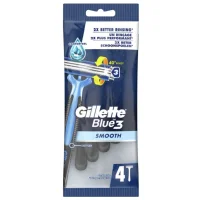 Gillette Blue 3 Smooth Scheermesjes - 4 mesjes