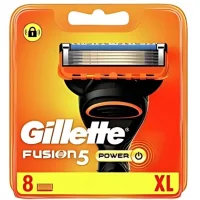 Gillette Fusion Power Scheermesjes - 8 mesjes