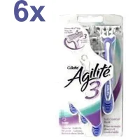 Gillette Agilite 3 Women Wegwerpmesjes - 6x6 stuks