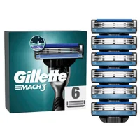 Gillette Mach3 Razor Blades - 6 mesjes