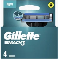Gillette Mach3 Lames de rasoir - 4 mesjes