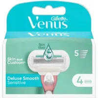 Gillette Venus Deluxe Smooth Sensitive Rasierklingen - 4 St