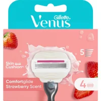 Gillette Venus Comfortglide Navulscheermesjes - Strawberry - 4 mesjes
