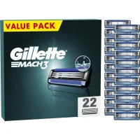 Gillette Mach3 Navulmesjes - 22 mesjes