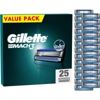 Gillette Mach3 Navulmesjes - 25 mesjes