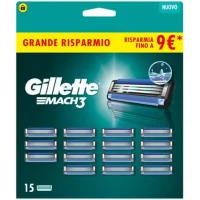 Gillette Mach3 Navulmesjes - 15 mesjes