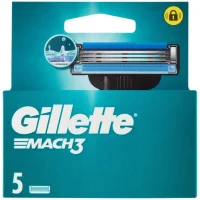 Gillette Mach3 Navulmesjes - 5 mesjes