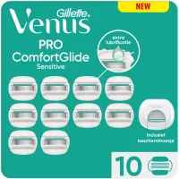 Gillette Venus Pro ComfortGlide Sensitive Scheermes - 10 mesjes