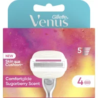 Gillette Venus Comfortglide Sugarberry Scheermesjes - 4 mesjes