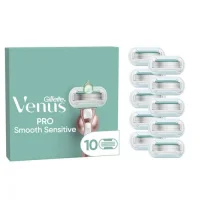 Gillette Venus Deluxe Smooth Sensitive Navulmesjes - 10 mesjes