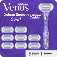 Gillette Venus Deluxe Smooth Swirl - 9 Scheermesjes