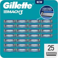Gillette Mach3 Scheermesjes - 25 mesjes