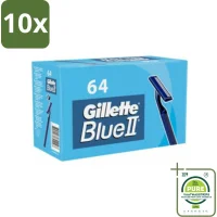 Gillette Blue 2 Wegwerpscheermesjes - 10x64 mesjes