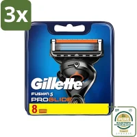 Gillette Fusion 5 ProGlide Navulscheermesjes - 3x8 mesjes