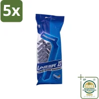 Laser 2 Ready Razor Wegwerpscheermesjes - 50 mesjes