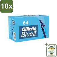 Gillette Blue 2 Wegwerpscheermesjes - 10x64 mesjes