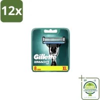 Gillette Mach3 Scheermesjes - 12x8 mesjes