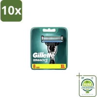 Gillette Mach3 Scheermesjes - 10x8 mesjes