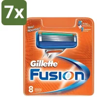 Gillette Fusion Navulscheermesjes - 7x8 mesjes