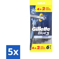 Gillette Blue 3 Smooth Wegwerpscheermesjes - 90 mesjes