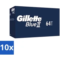 Gillette Blue 2 Wegwerpscheermesjes - 10x64 mesjes