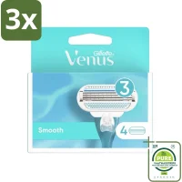 Gillette Venus Smooth Navulscheermesjes - 12 mesjes