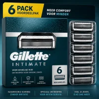 Gillette Intimate Navulmesjes - 6 mesjes