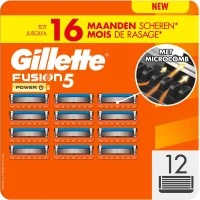 Gillette Fusion5 Power Scheermesjes - 12 mesjes