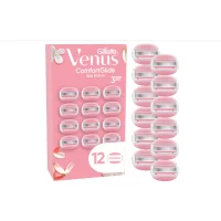 Gillette Venus Comfortglide Spa Breeze Scheermesjes - 12 navulmesjes