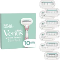 Gillette Venus Deluxe Smooth Sensitive Scheermesjes - 10 mesjes