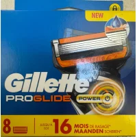 Gillette Proglide Power Blades - 8 mesjes