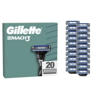 Gillette Mach3 Scheermesjes - 20 mesjes