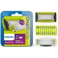 Philips OneBlade Original Blade Body Kit Vervangmesjes - 2 mesjes